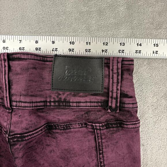 BDG Urban Outfitters Jeans Women’s Size 25 Purple Acid Wash Straight - Picture 8 of 8